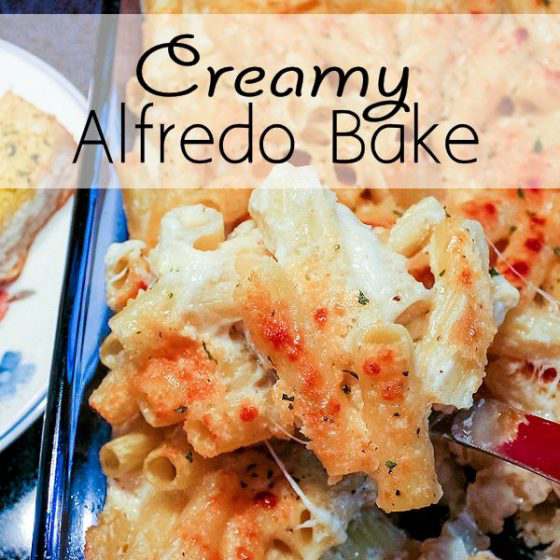 Creamy Alfredo Bake