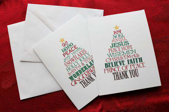 thank you notes for christmas gifts