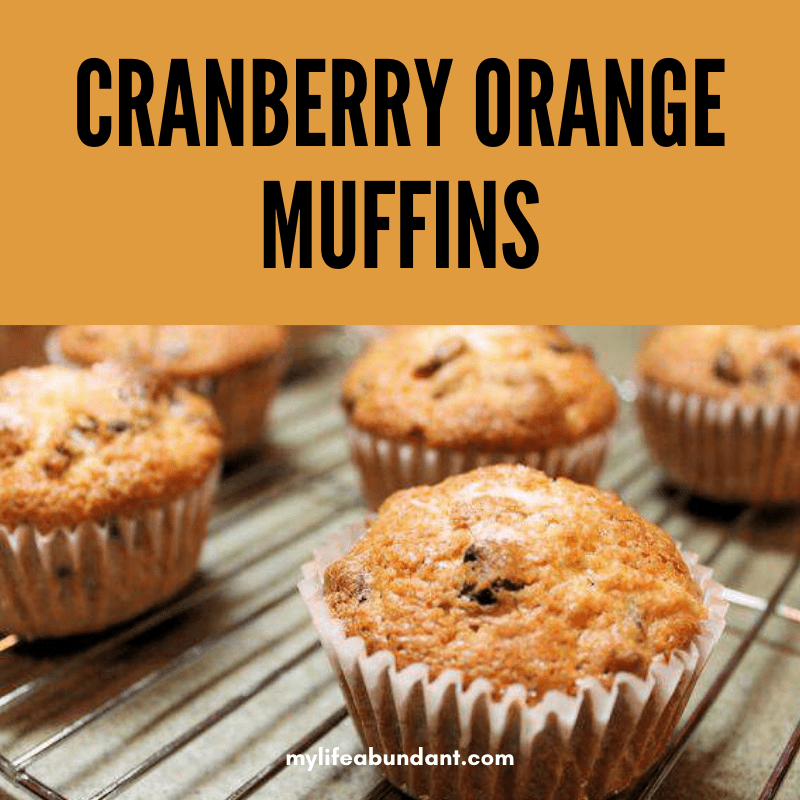 Muffins that are busting with flavors of orange and cranberries. Inspired by fall but great any time of the year.