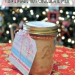 Having a supply of hot cocoa mix is a must in our house. So easy to make, easy to store and makes great gifts during the holidays