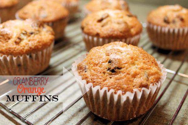 Cranberry Orange Muffins