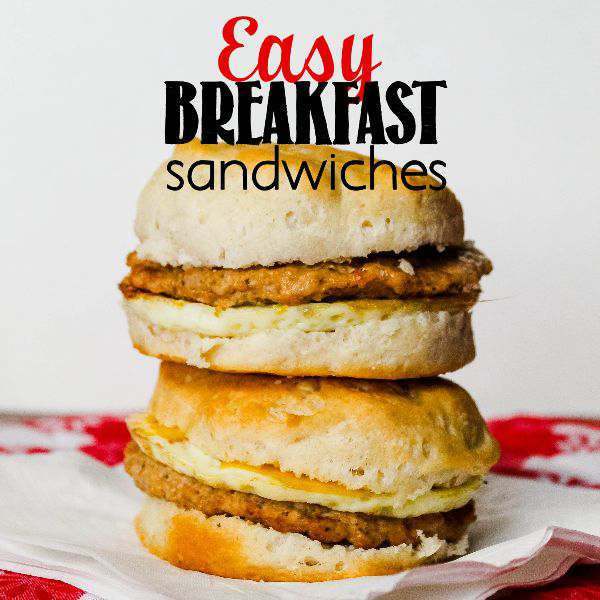 Easy Breakfast Sandwiches