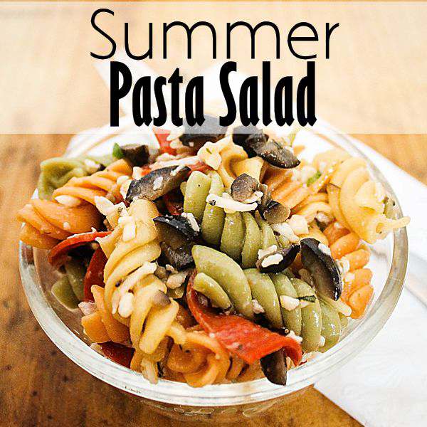 Love a cool summer pasta salad? Here is one of the best around. So many flavors and perfect for any BBQ or picnic.