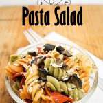 Love a cool summer pasta salad? Here is one of the best around. So many flavors and perfect for any BBQ or picnic.