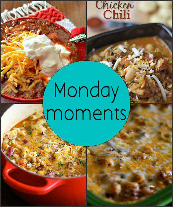 Yummy Chili Recipes on Monday Moments