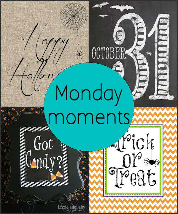 Monday Moments with Halloween Printables