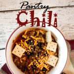 My favorite soup of them all is chili and this meat hearty recipe is perfect to make with items from your pantry.