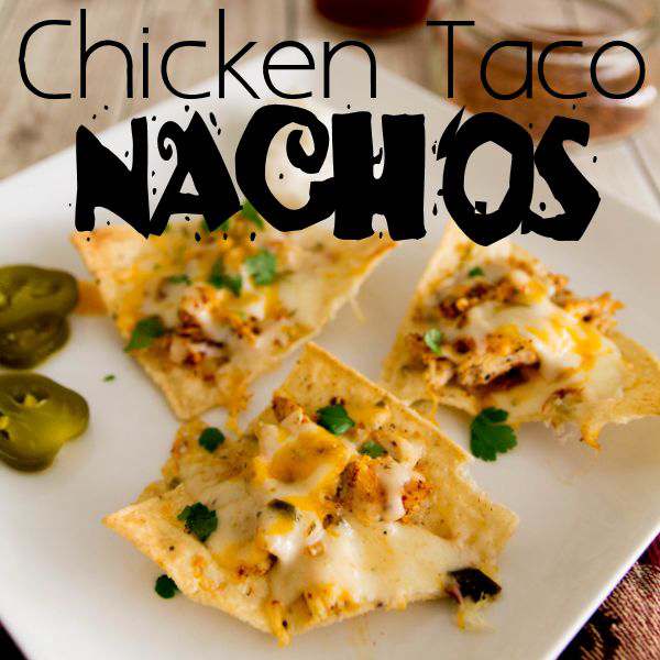 Chicken Taco Nachos are so flavorful, easy and good. The chicken can be prepared before to save time to help you prepare for your next party