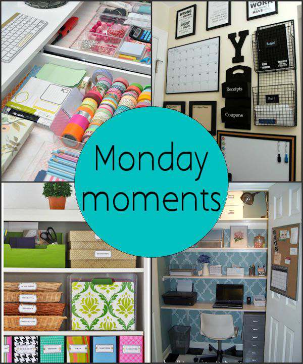 Monday Moments with Office Organizing