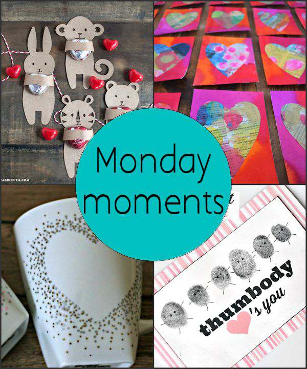 Monday Moments with Valentine Crafts