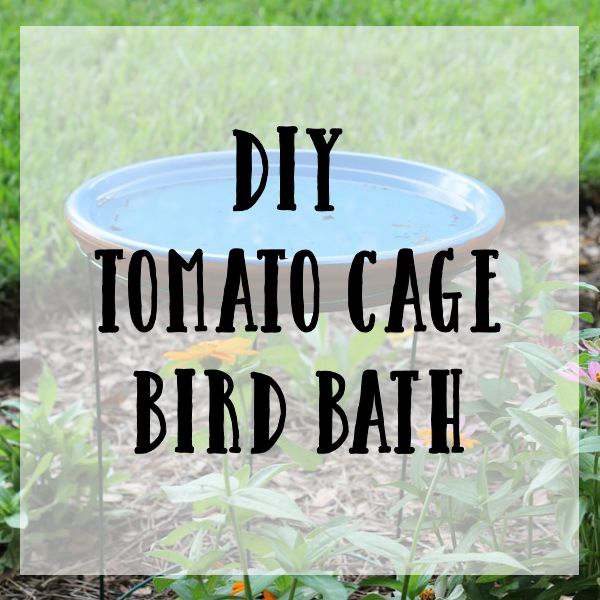 Looking for a very easy way to make a bird bath? All you need is a few garden items and this DIY project in done in minutes