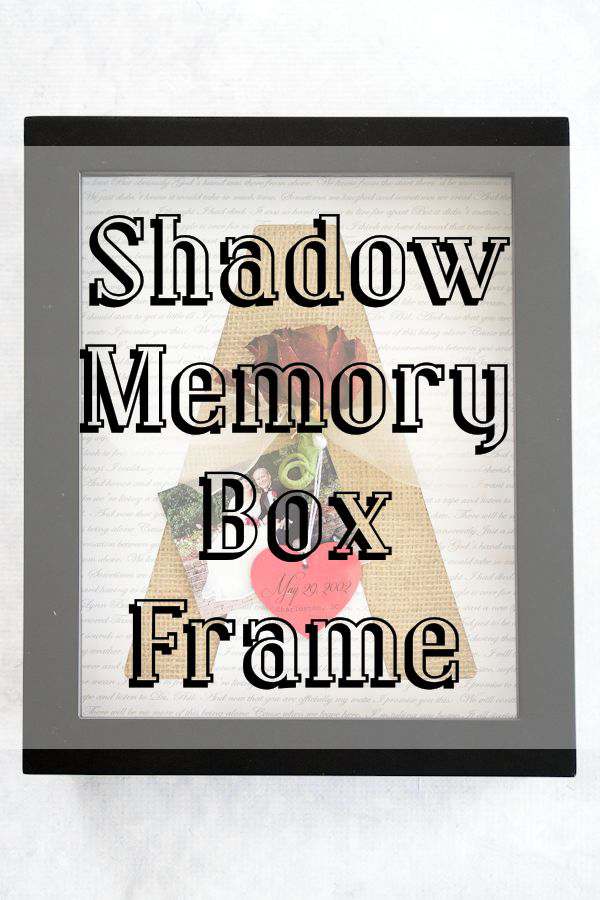 Shadow Memory Box Frame