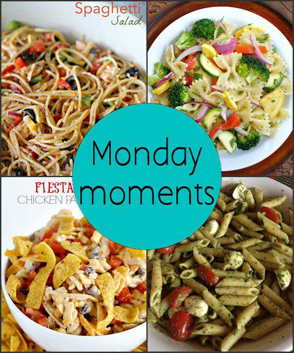 Monday Moments with Summer Pasta Salads