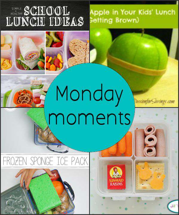 Monday Moments with School Lunch Box Hack Ideas