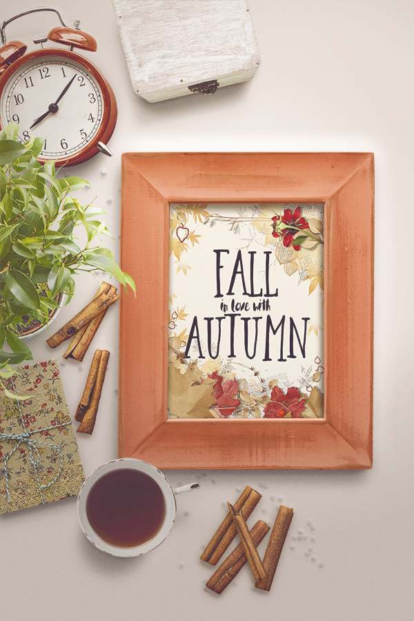 Fall in Love With Autumn + {Printable}