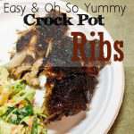 Tired of hanging around the BBQ for ribs to cook? How about making them in the slow cooker? Its so easy and they are fall off the bone good