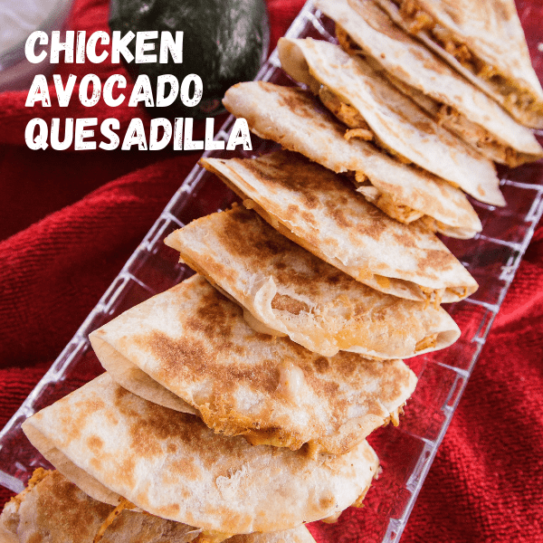 The big game is this weekend and I will be making Chicken Avocado Quesadilla's for the crowd. Easy to make and good!!