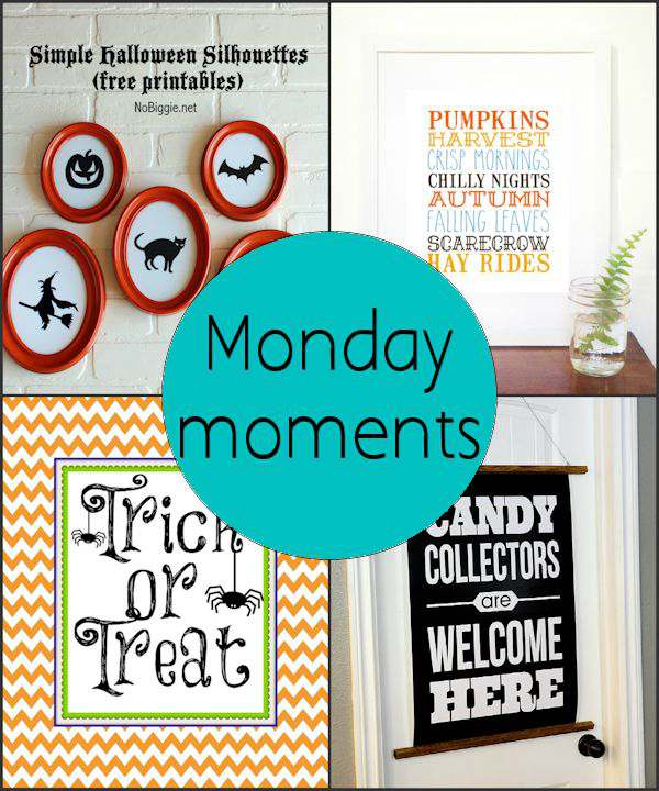 Monday Moments with Halloween Printables