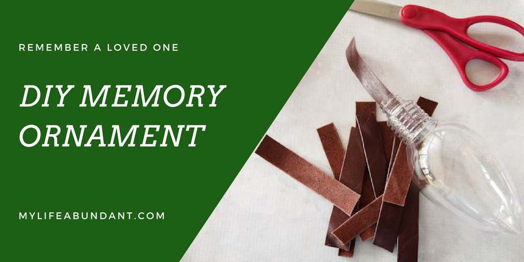 DIY Memory Ornament
