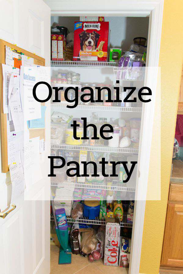 Does everything fall out of your pantry when you open it up. Mine use to until I organized it and now I can actually find what I need