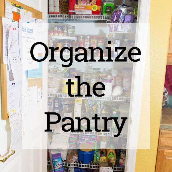 Does everything fall out of your pantry when you open it up. Mine use to until I organized it and now I can actually find what I need