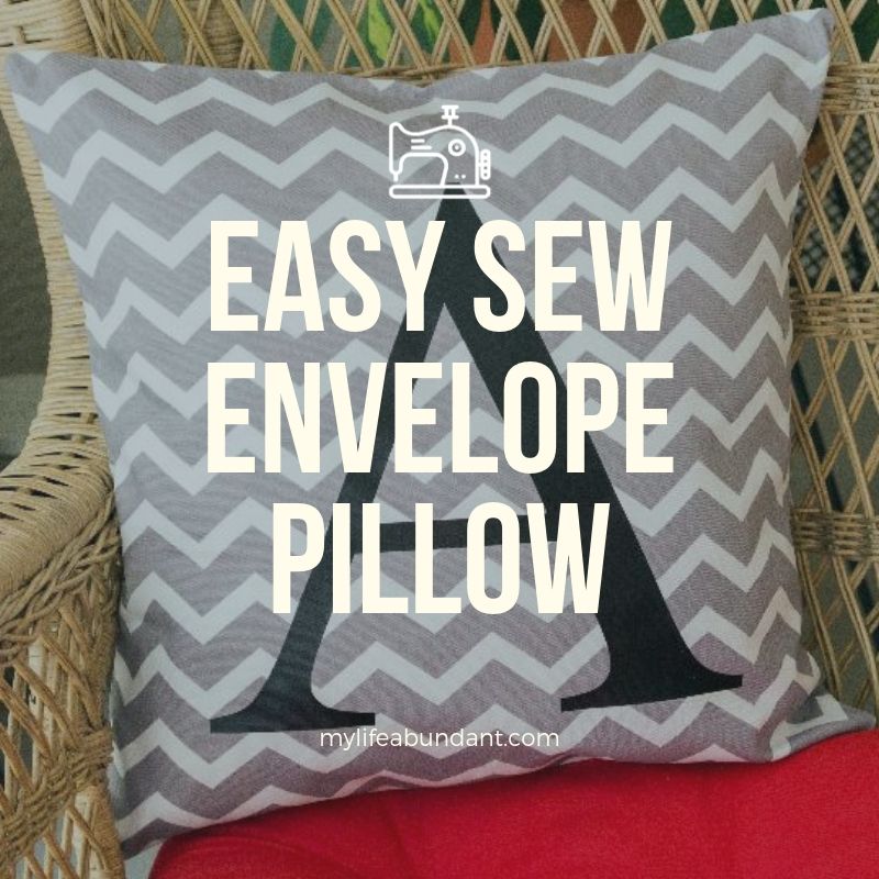 Looking for an easy way to decorate a room that doesn’t cost a lot? How about making pillows. Easy design to change out often.