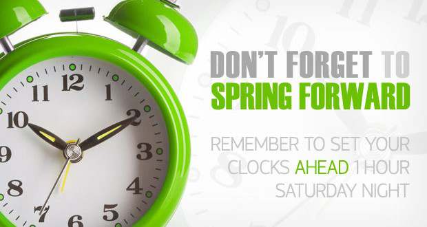 Don’t Forget to Spring Forward