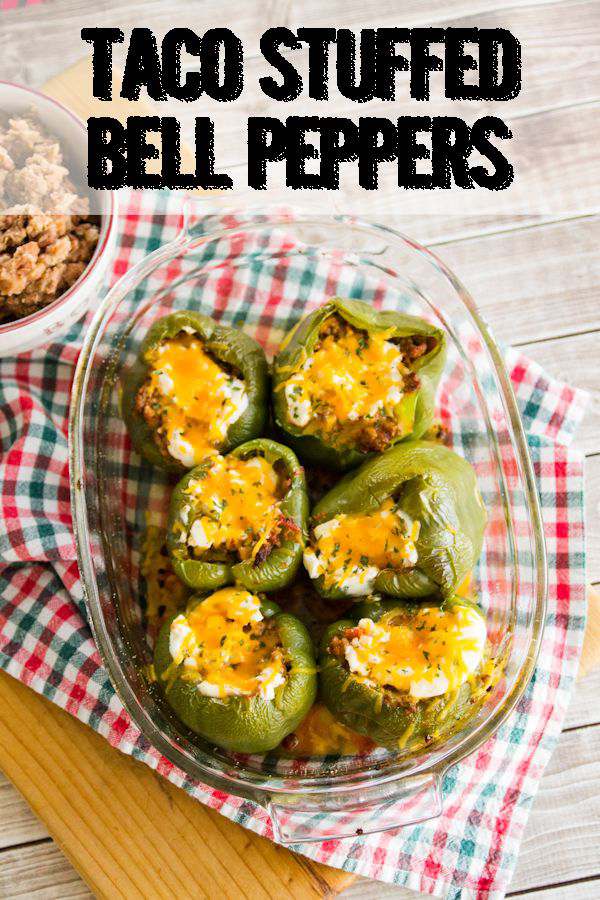 Taco Stuffed Bell Peppers - My Life Abundant