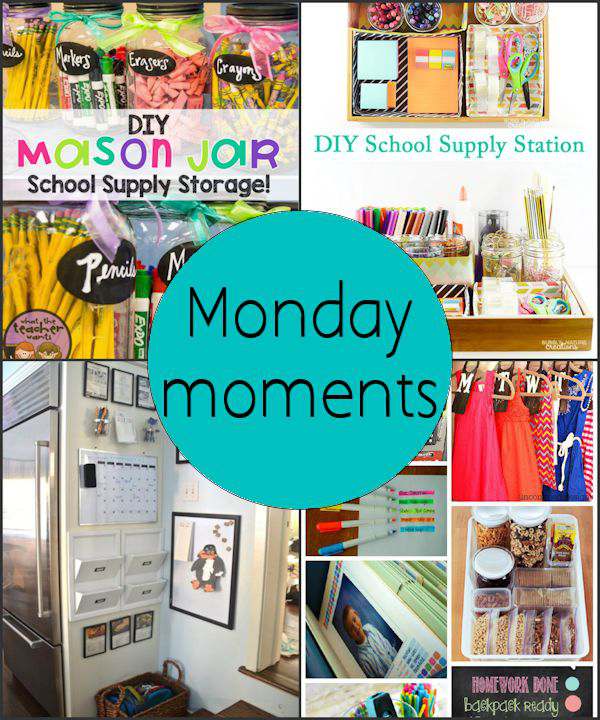 Monday Moments with School Organization