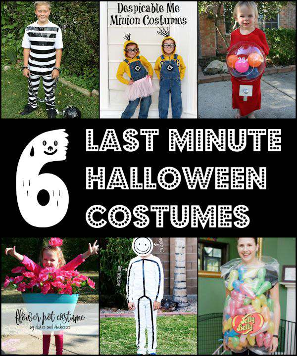 Monday Moments with Last Minute Halloween Costumes