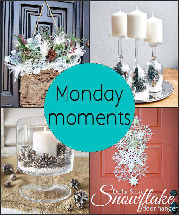 Monday Moments with Winter Decorating