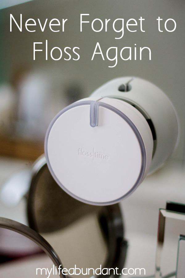 Never Forget to Floss Again + Giveaway