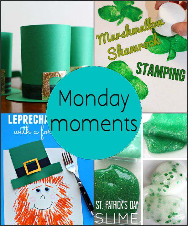 Monday Moments with St. Patrick's Crafts