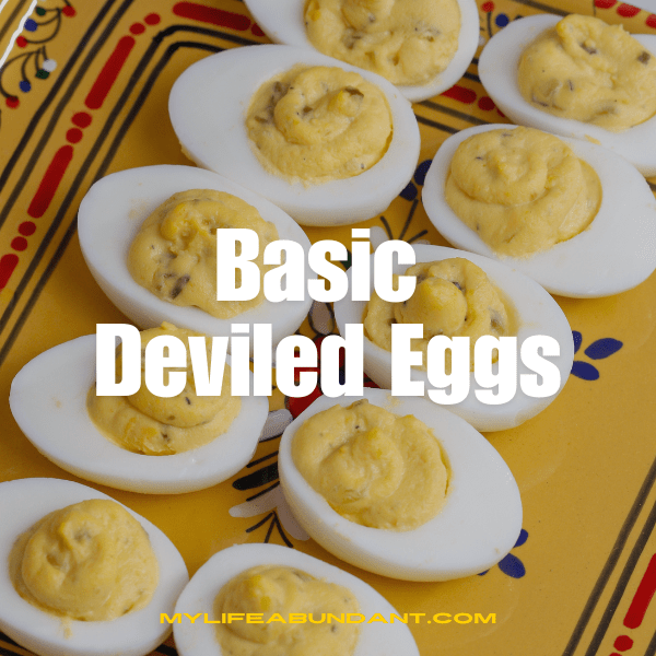 Never boil eggs again. Learn how to use the Instant Pot and have the perfect hard-boiled eggs in 6 minutes for basic deviled eggs.