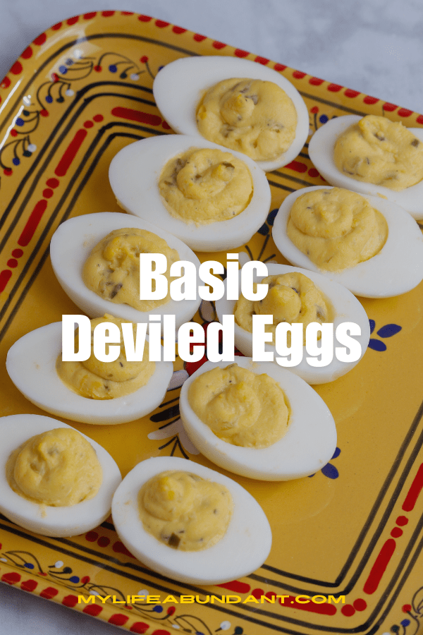 Never boil eggs again. Learn how to use the Instant Pot and have the perfect hard-boiled eggs in 6 minutes for basic deviled eggs.