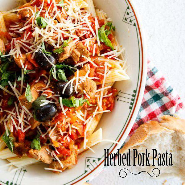 Herbed Pork Pasta