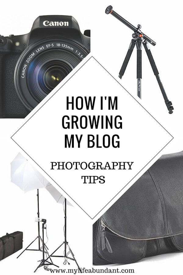 Growing your blog means having great pictures for your readers, social media and for sponsors wanting more.