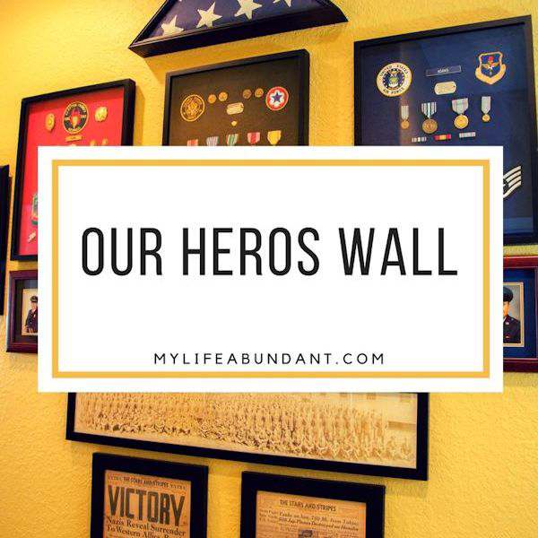 Our Hero Wall