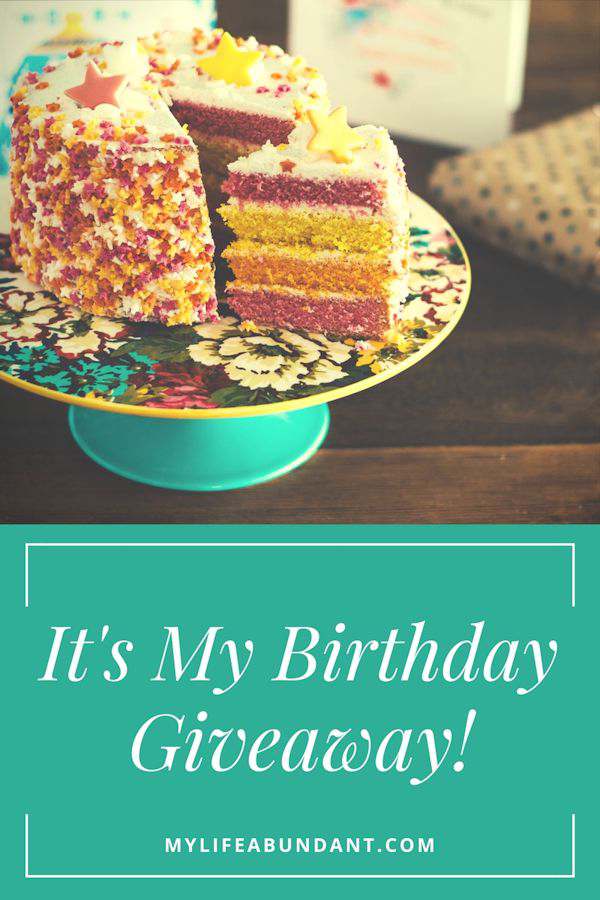 Its My Birthday Giveaway