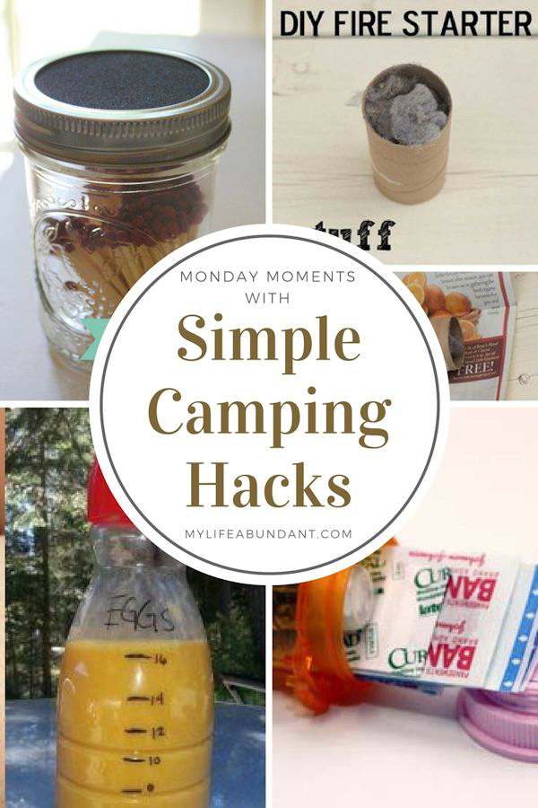 Simple Camping Hacks