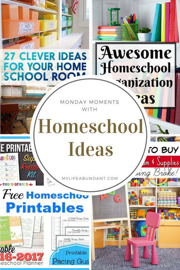 Monday Moments with Homeschool Ideas | My Life Abundant