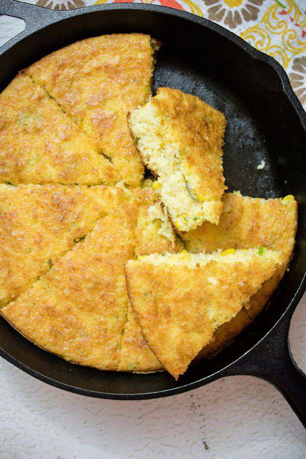 Skillet Mexican Cornbread - My Life Abundant