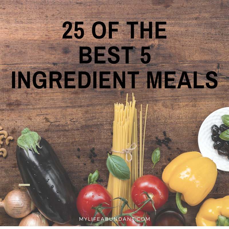 Fast meals with few ingrediants is such a great way to fix dinner and get out of the kitchen to spend more time with the family