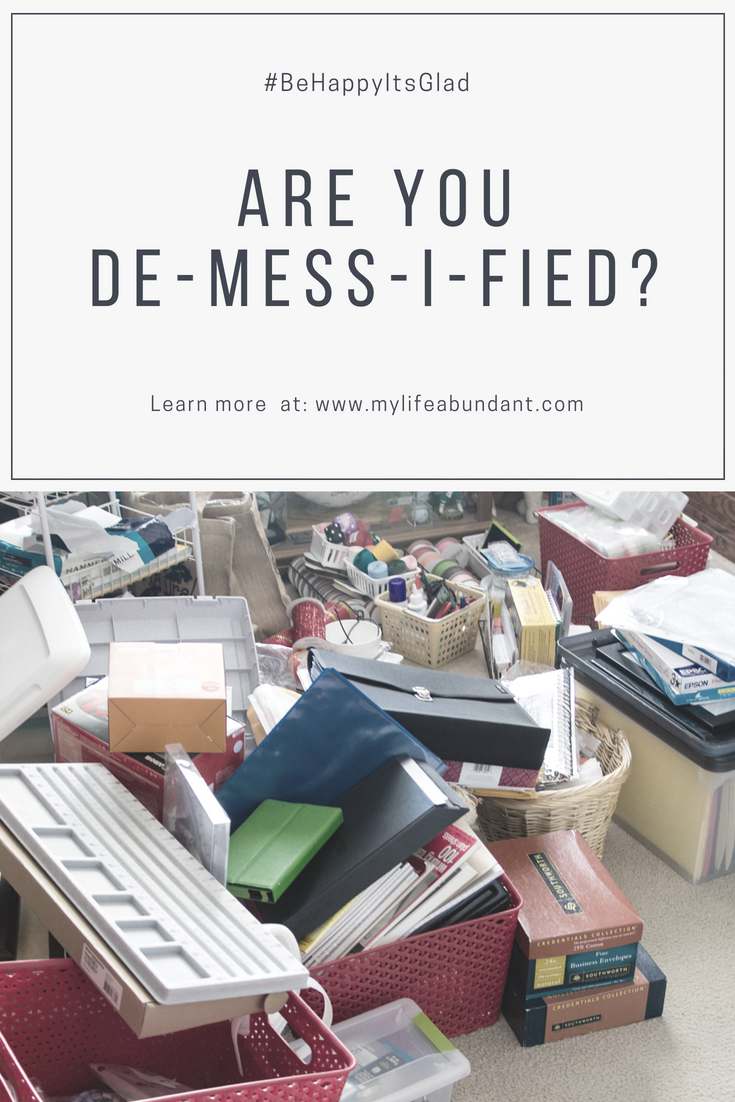 When it comes to our lives, we all have messes. Don’t we? Whether its in our homes, offices, yards, cars, we all have some kind of mess just waiting for it to get demessified with @GladProducts you find @Walmart and #BeHappyItsGlad #ad