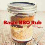 Every good #BBQ meat recipe should start with a good dry rub. This is my go-to Basic BBQ Dry Rub spice blend which is warm, sweet, spicy, it does the job and can be altered to suit your tastes with other spices.Â