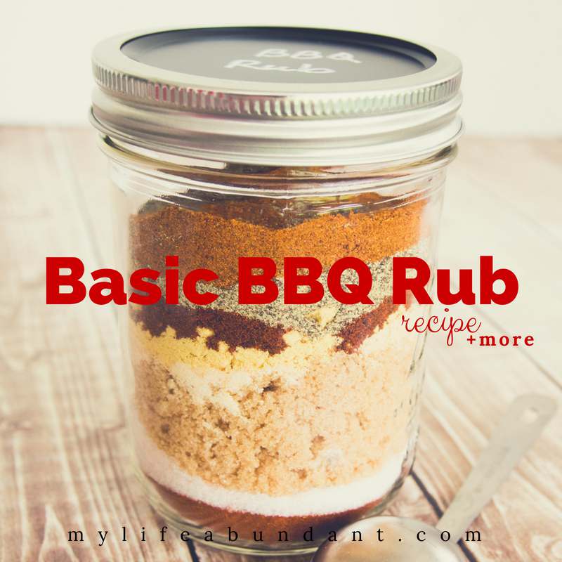 Every good #BBQ meat recipe should start with a good dry rub. This is my go-to Basic BBQ Dry Rub spice blend which is warm, sweet, spicy, it does the job and can be altered to suit your tastes with other spices. 