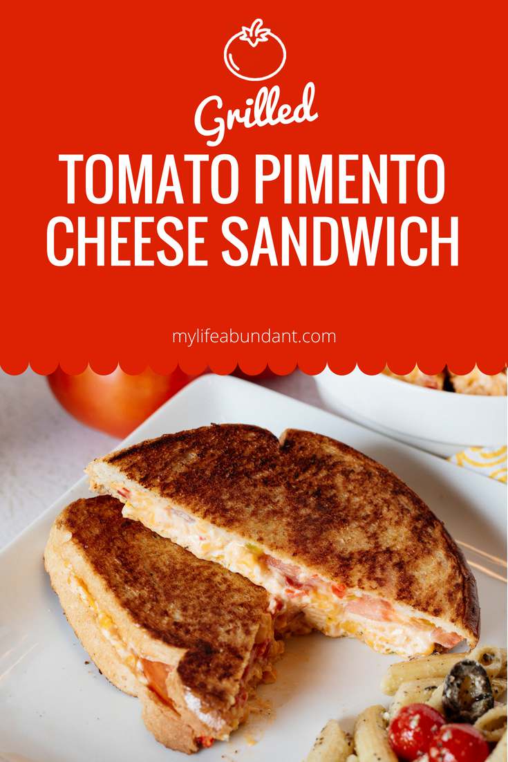 Tomatoes are in season and pimento cheese is a summer favorite. So why not combine the two for a new twist on a classic sandwich.