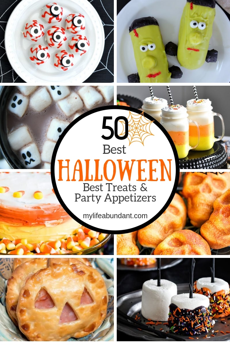 50 Best Halloween Treats Party Appetizers My Life Abundant