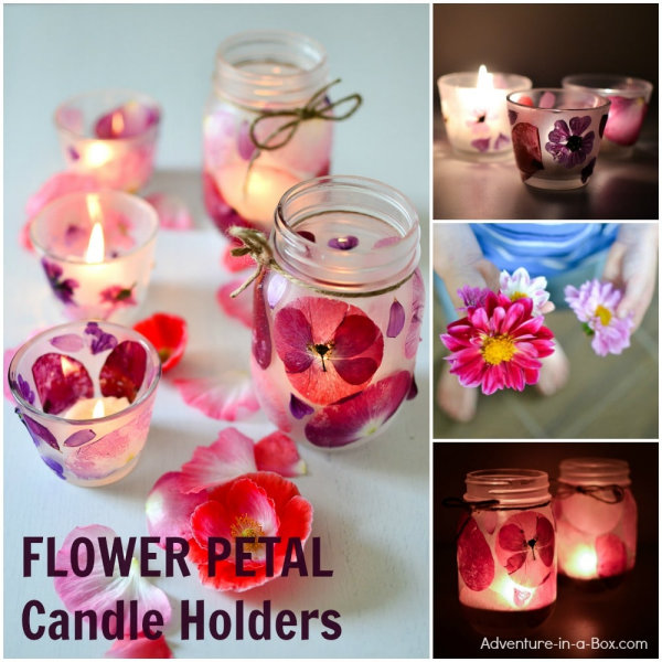 Homemade Mother's Day Gifts  Plastic Bottle Candle Holder