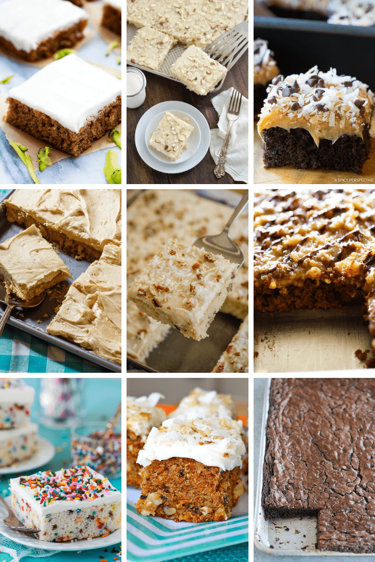 Easy Sheet Cake Recipes For A Crowd